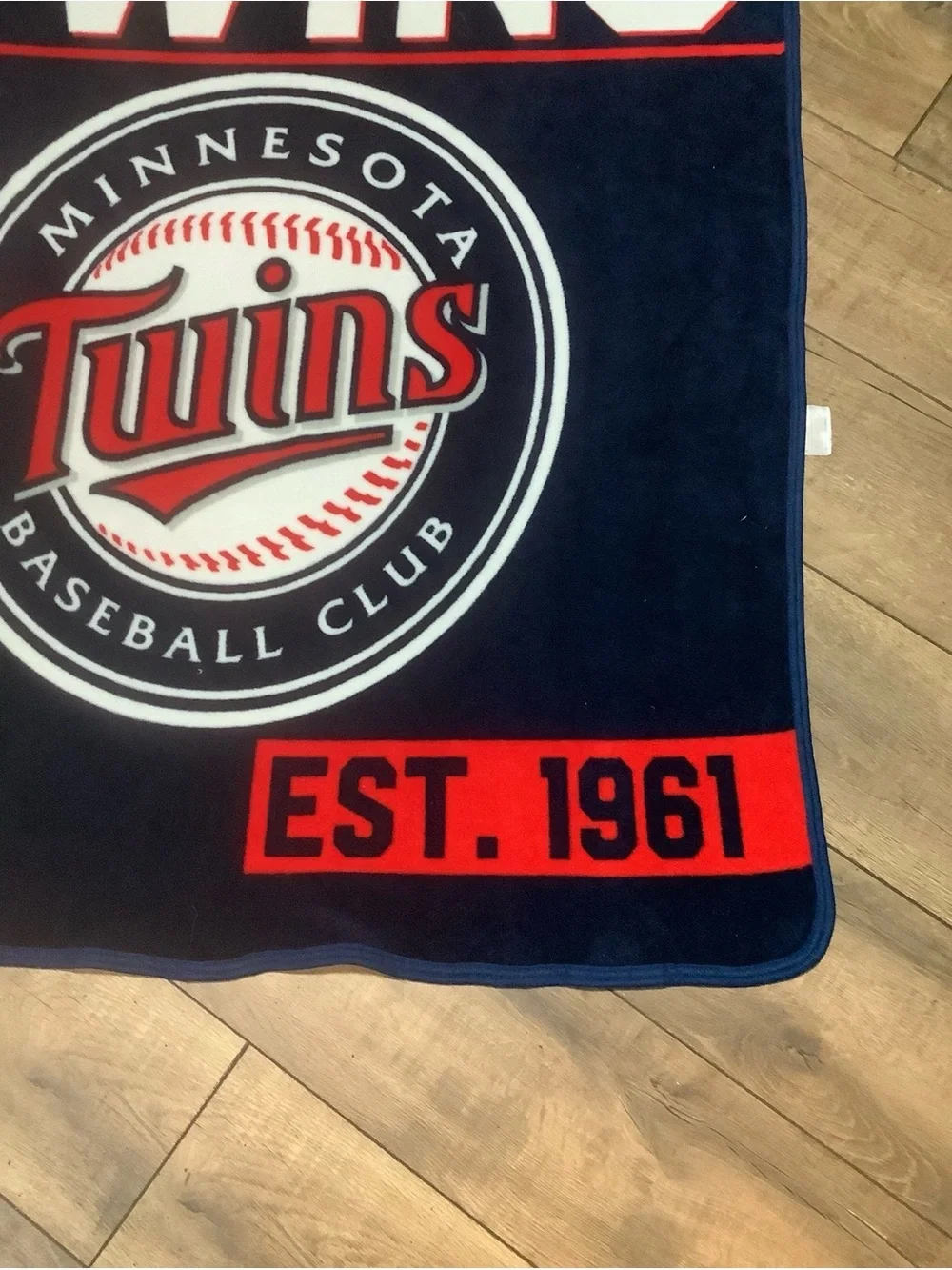 Minnesota Twins Walk Off Micro Raschel Throw 42x60